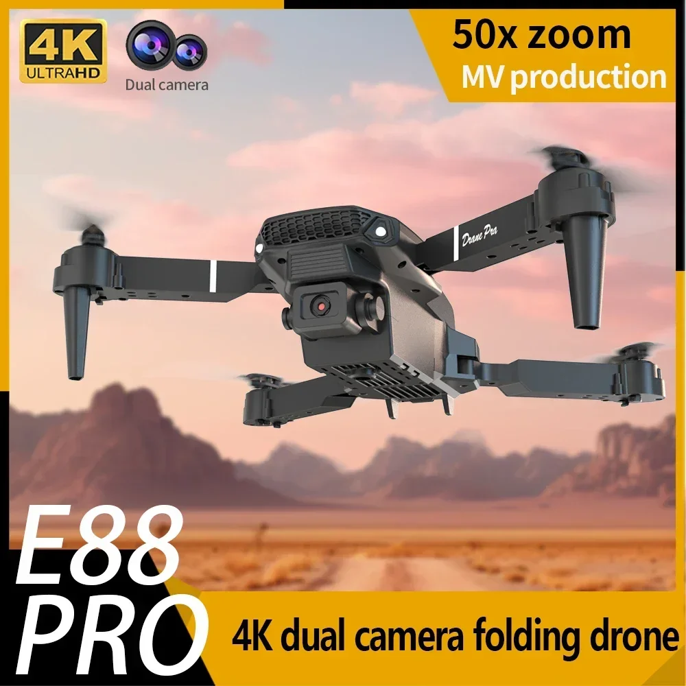 Drone Kit Tricopter - Mini Drone RC E88 Pieghevole con