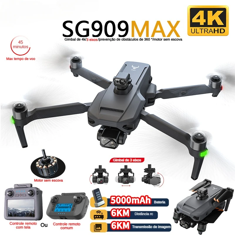 Drone Kit Professional - ZLL SG909 SG909MAX Drone professionale con