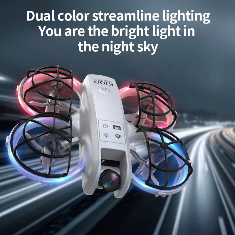 K100 Max Mini RC Drone 4K Prof - Drone Kit Tricopter recensione e prezzo