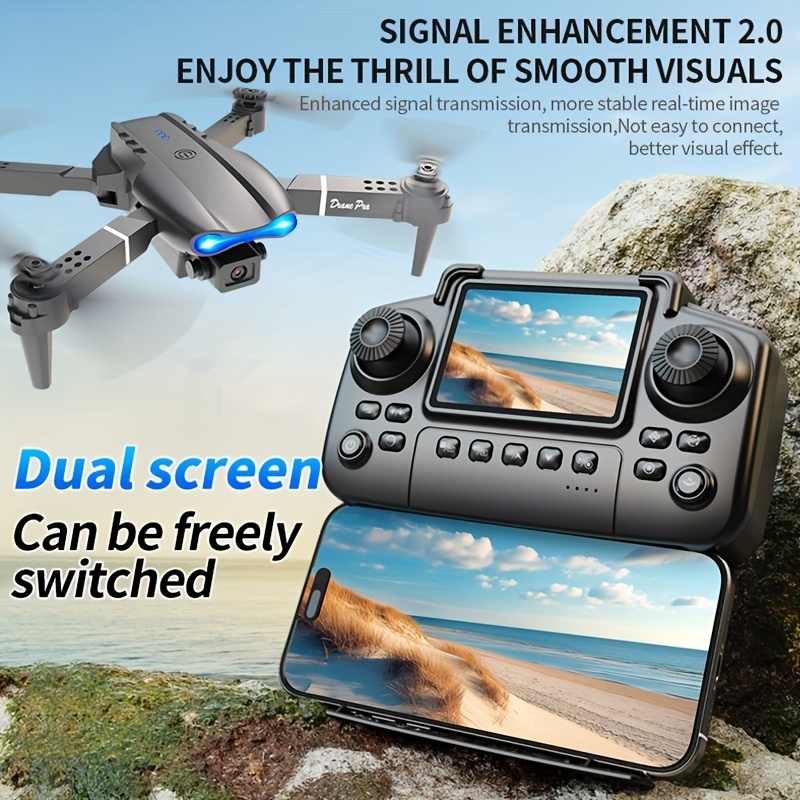 Drone pieghevole E99 PRO MAX c - Drone Kit Octocopter recensione e prezzo
