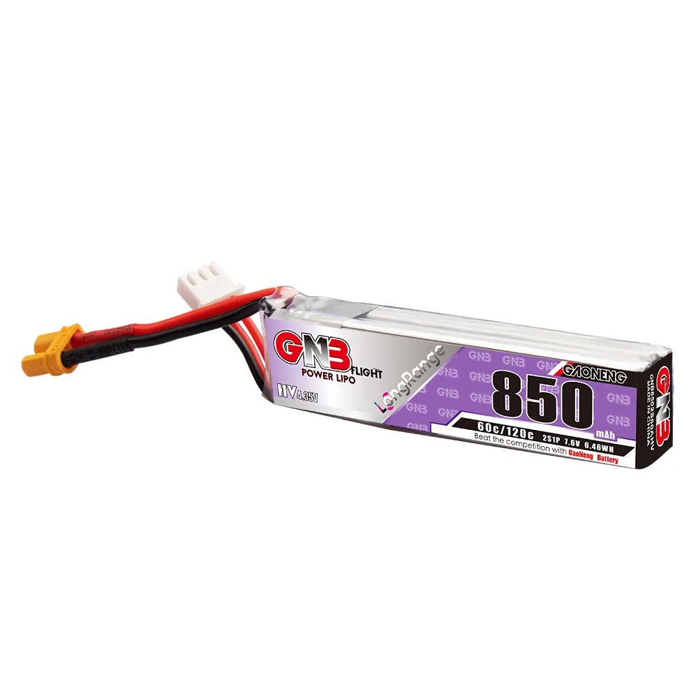 GAONENG GNB LiPo Batteria 850m - Drone Kit Racing recensione e prezzo